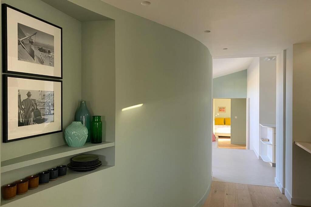 Elégante maison d'architecte, Spa à débordement La Noue Extérieur photo